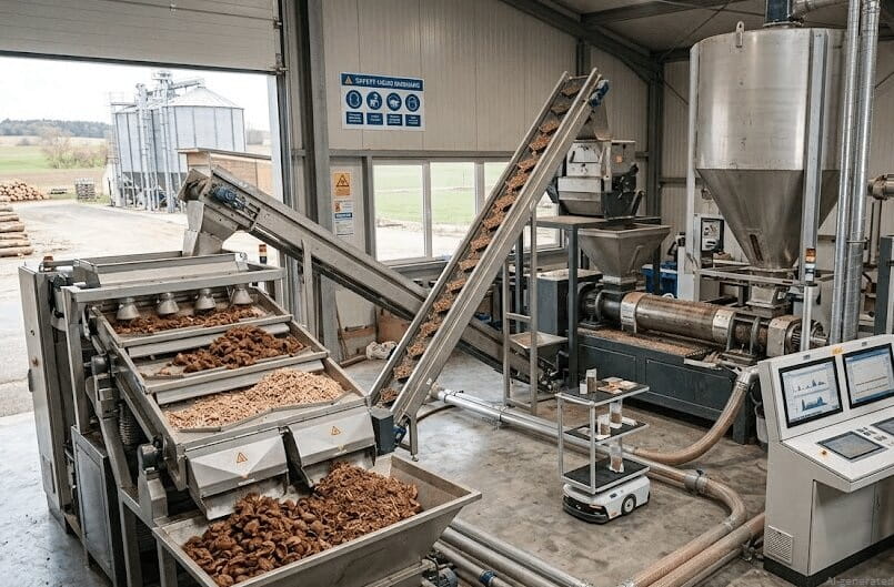 Biomass Pellets - Pellet manufacturing facility